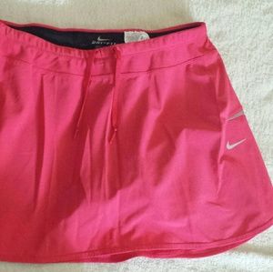 Nike dri fit running skirt sz M pink